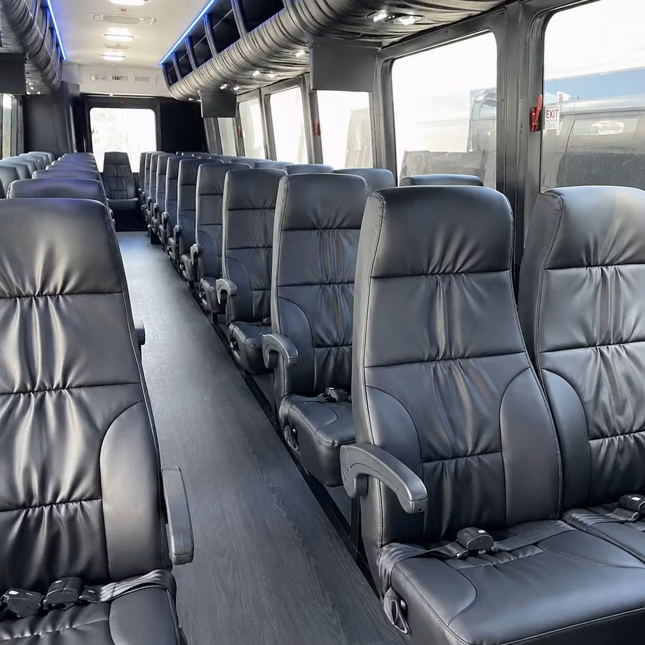 30 passenger minibus interior