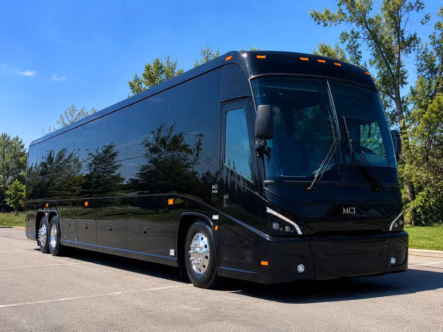 56 passenger charter bus