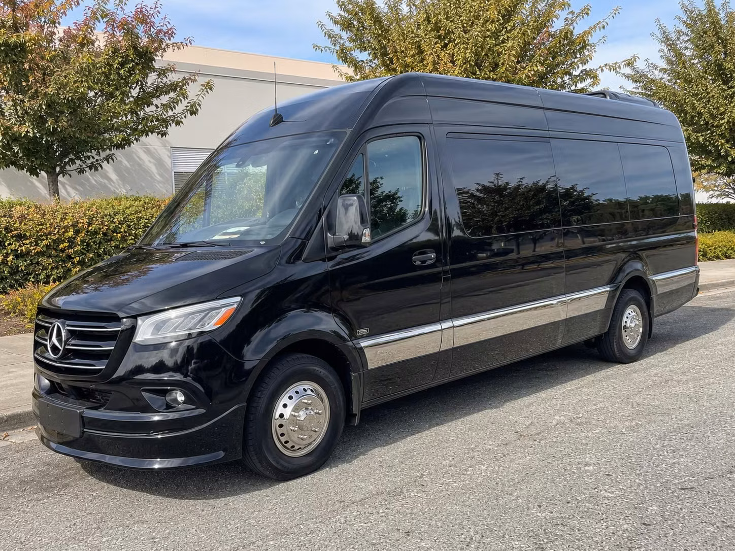 sprinter van with driver