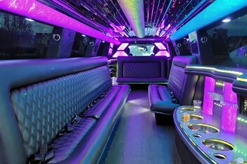 West Palm Beach Limo Interior