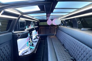 West Palm Beach Limousine Interior
