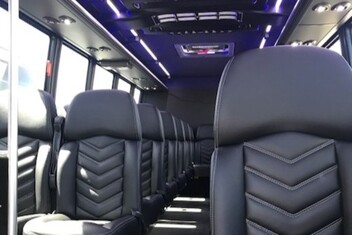 West Palm Beach Minibus Interior