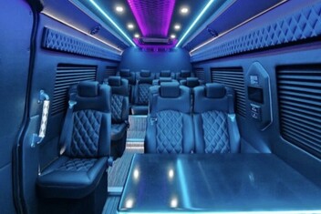 West Palm Beach Sprinter Bus Interior