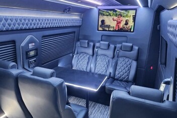 West Palm Beach Sprinter Van Interior